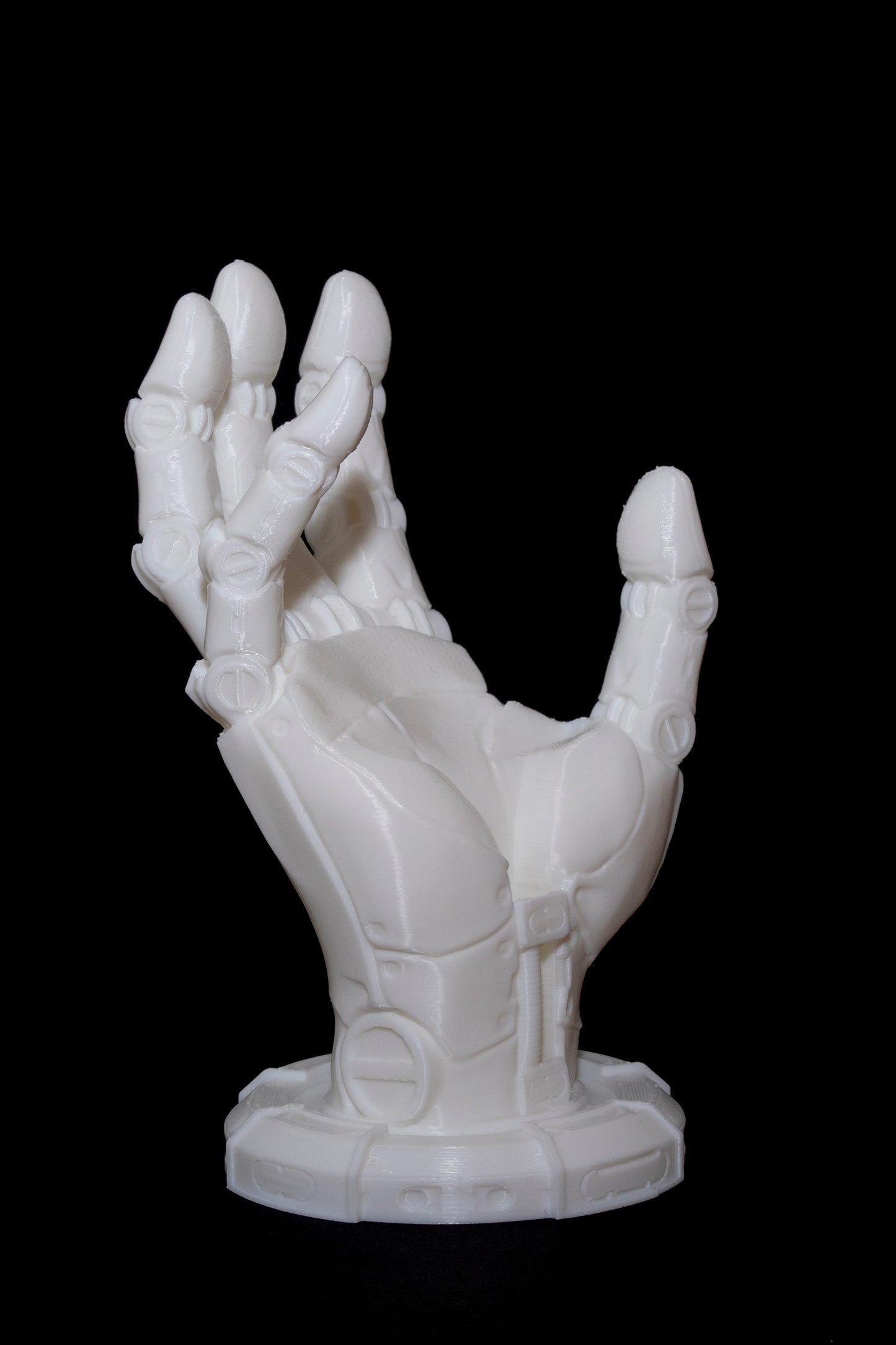 Robot hand phone holder