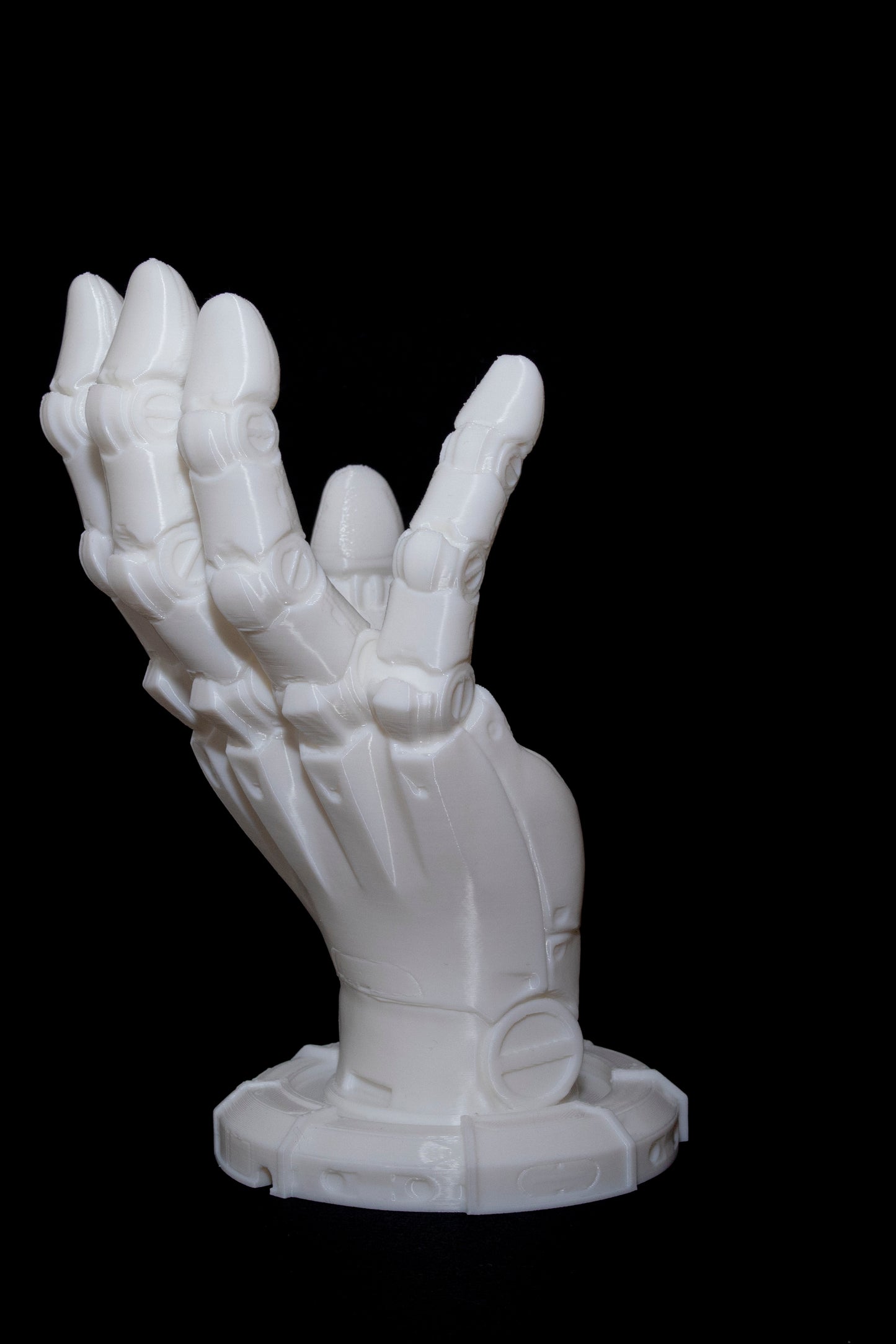 Robot hand phone holder