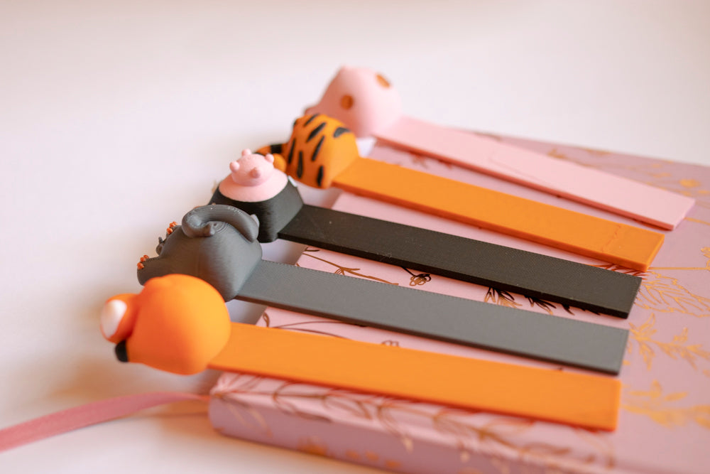 Cute animal bookmark