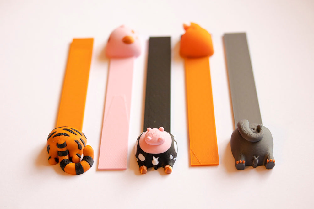 Cute animal bookmark