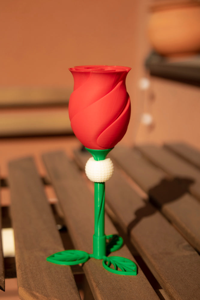 Twisted everlasting rose