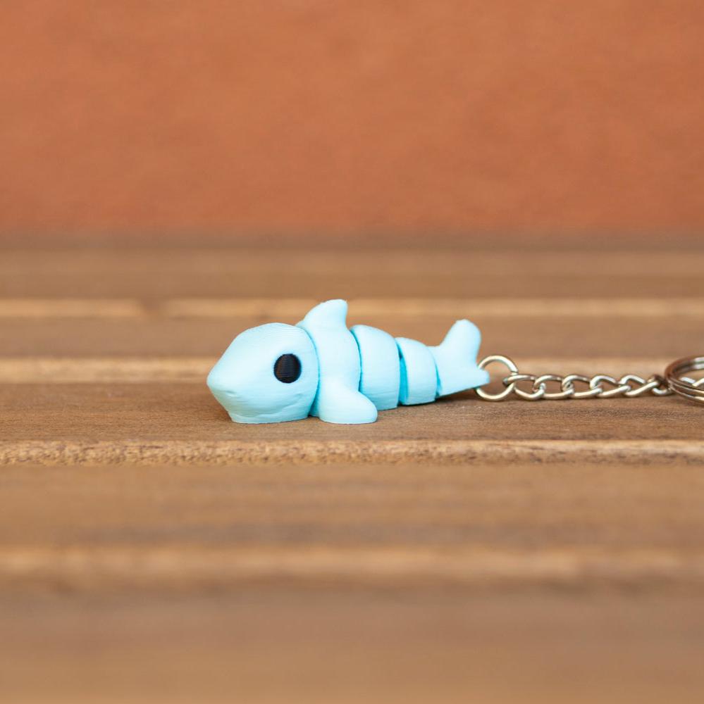 Shark keychain