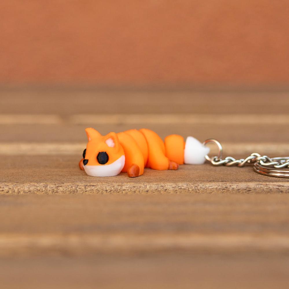 Fox keychain