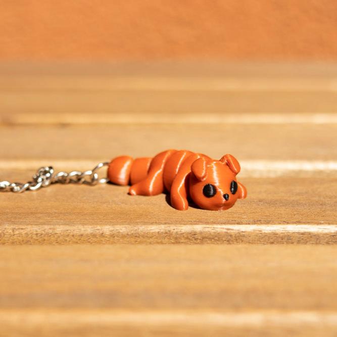 Dog keychain