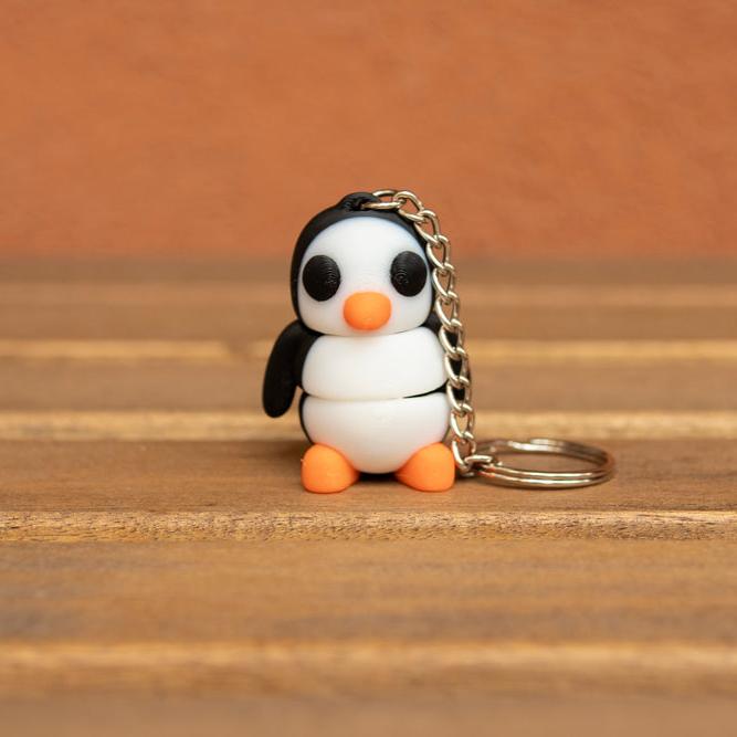Penguin keychain