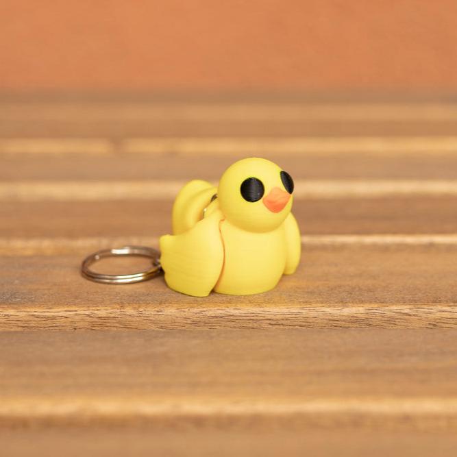 Duck keychain