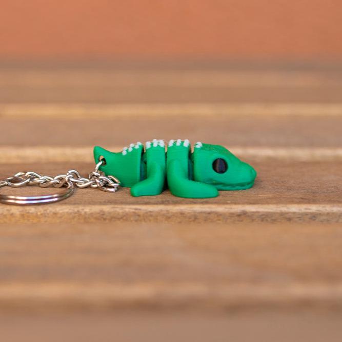 Crocodile keychain
