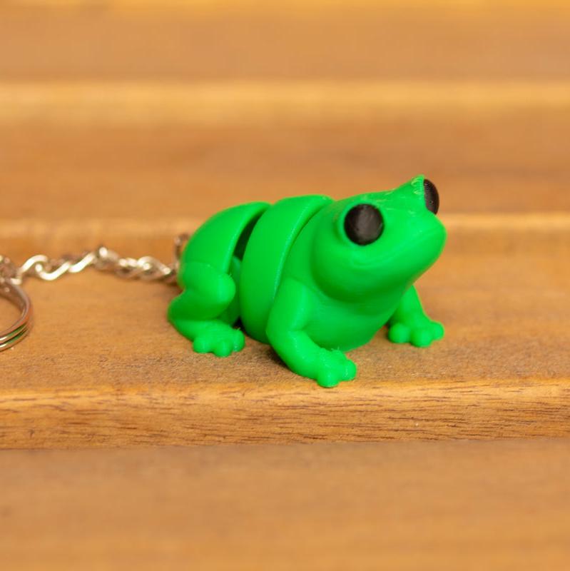 Frog keychain