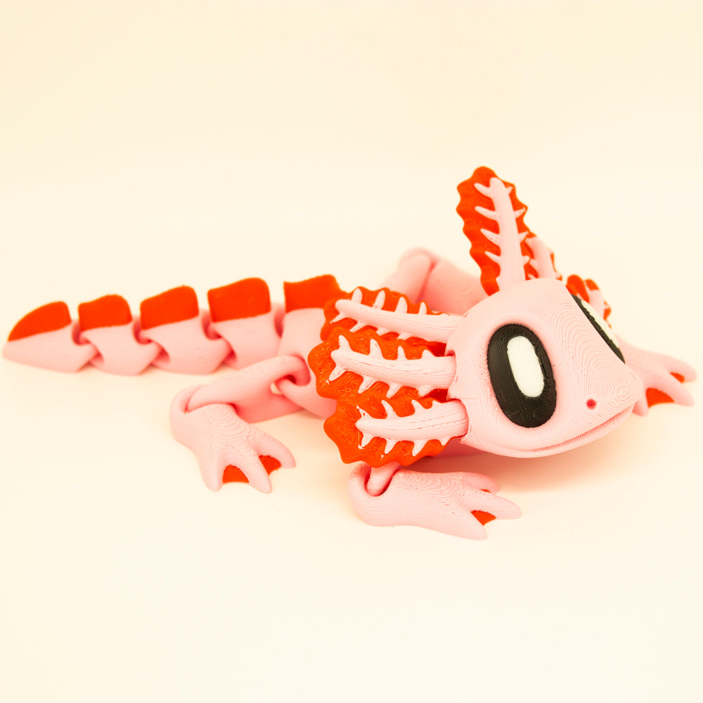 Mágnes talpú axolotl