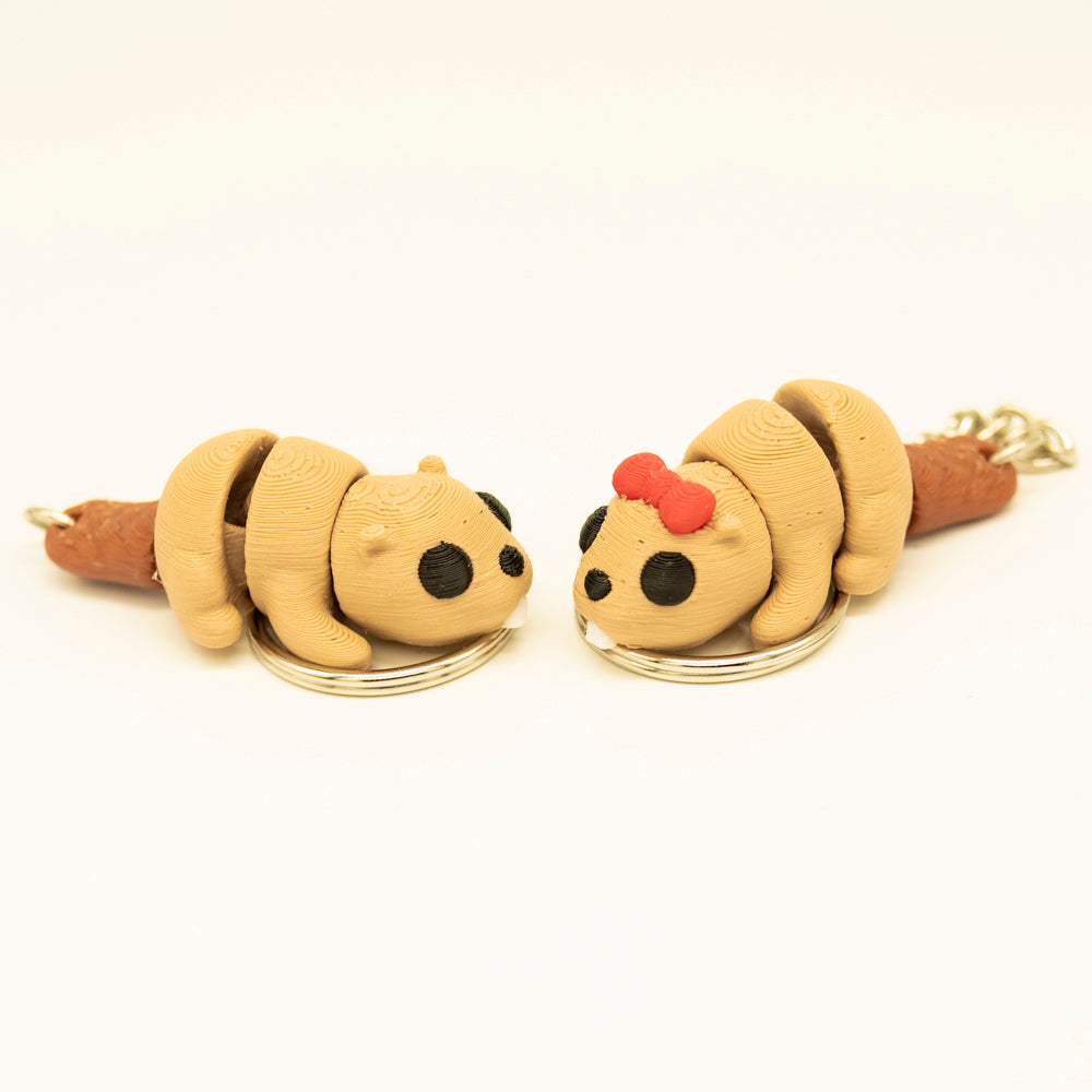 Beaver keychain