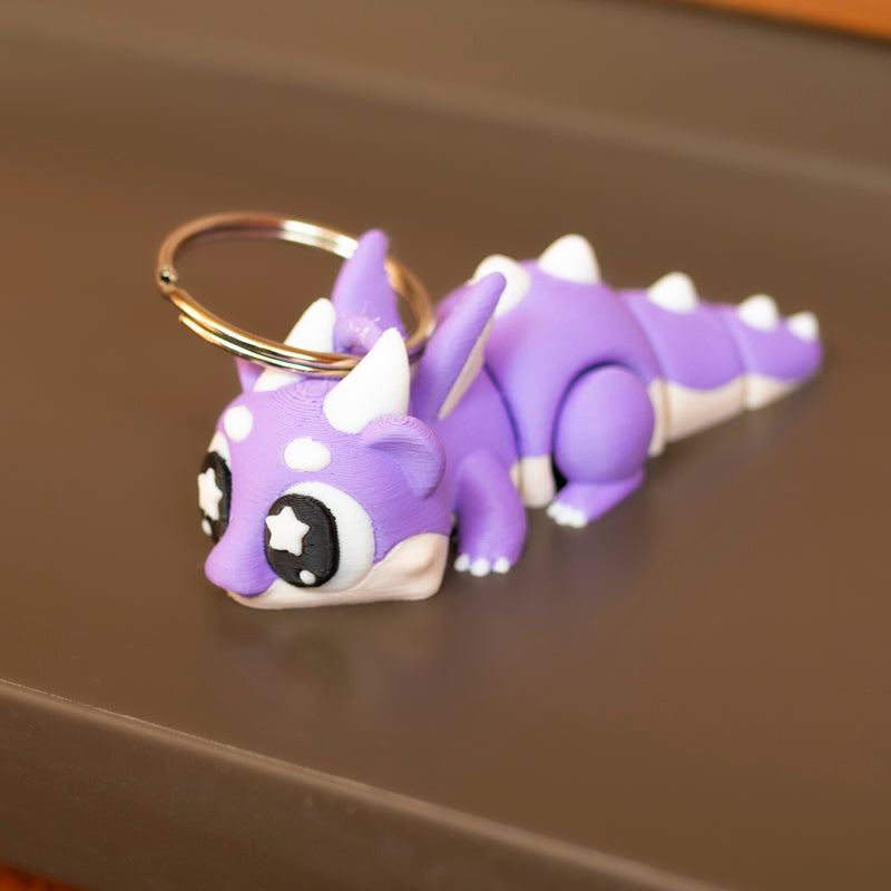 Chubby dragon bag hanger