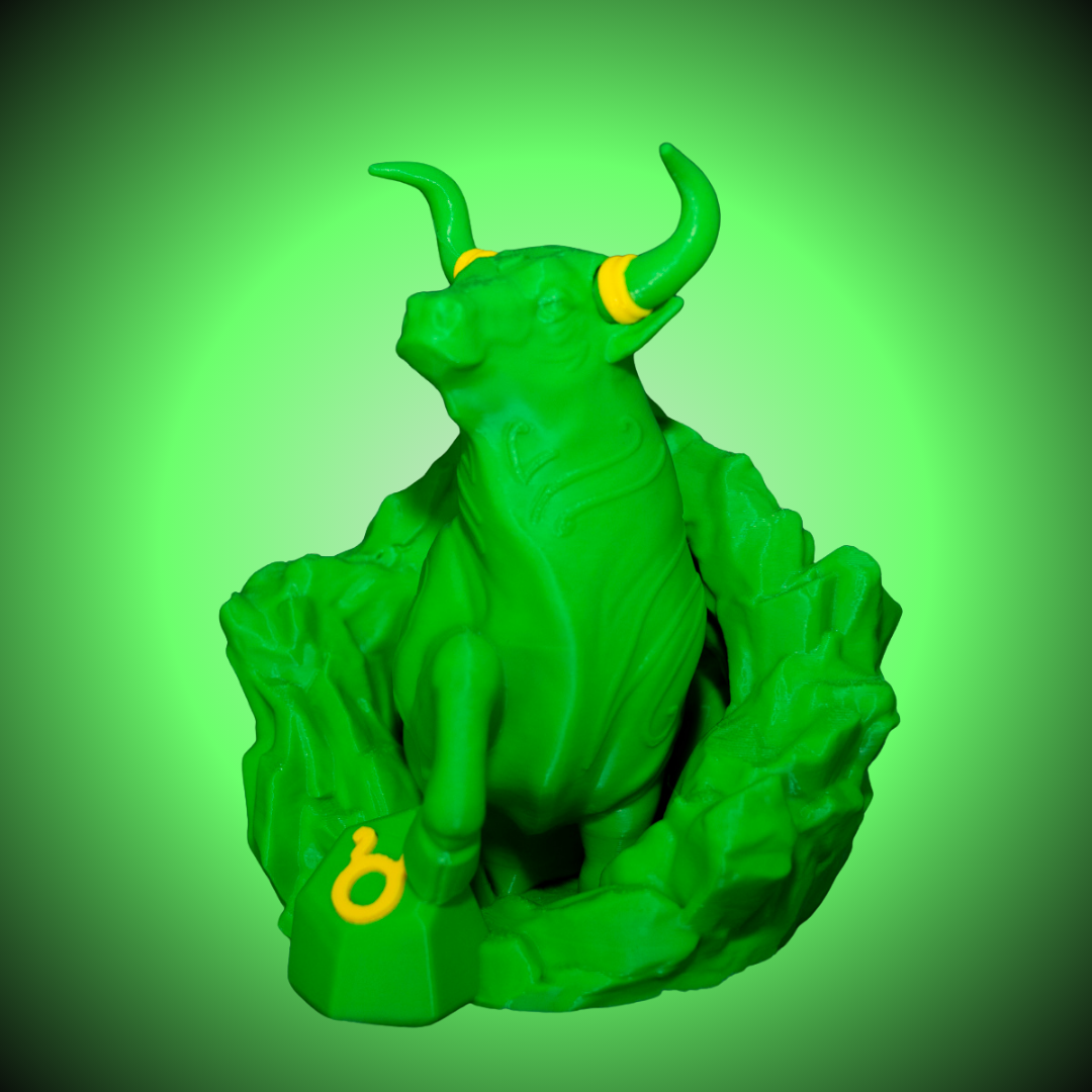 Bull statue