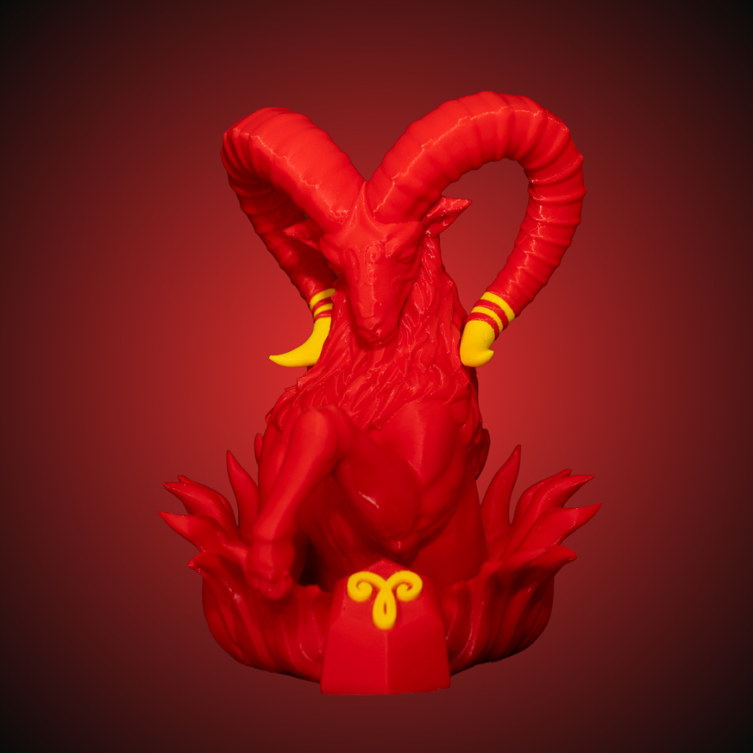 Aries statue