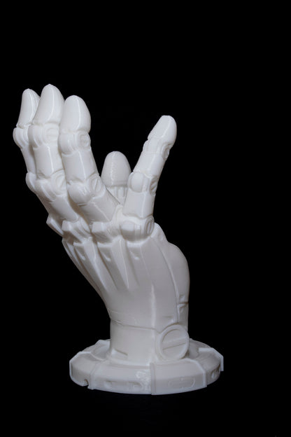 Robot hand phone holder
