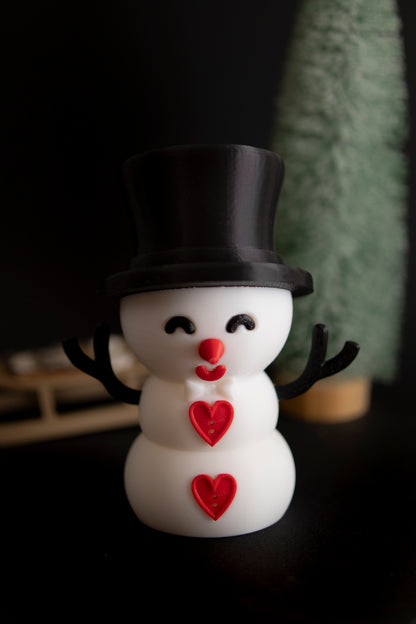 Snowman in hat