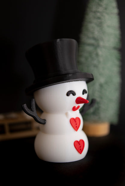 Snowman in hat