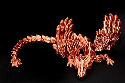 Steampunk sárkány - 40cm
