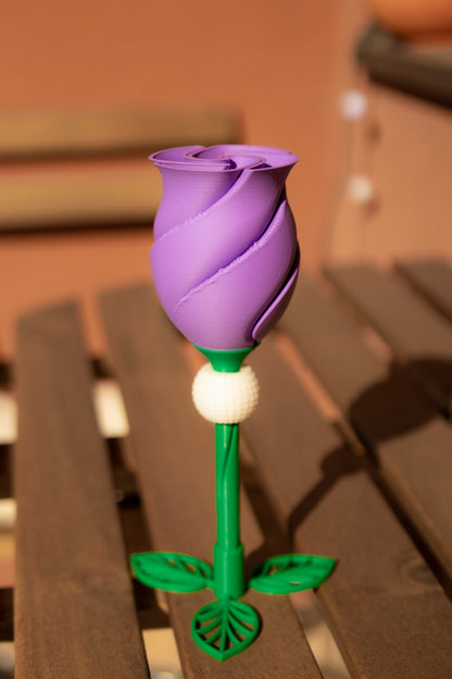 Twisted everlasting rose