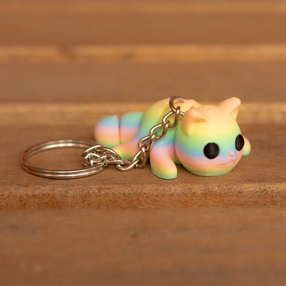 Kitten keychain