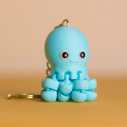 Octopus keychain