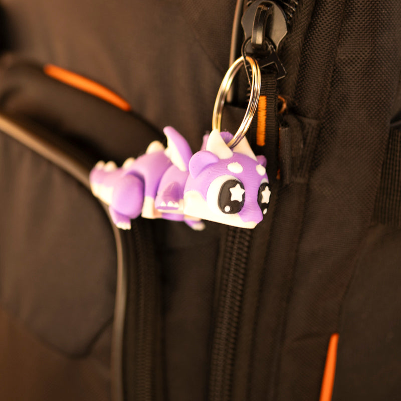Chubby dragon bag hanger