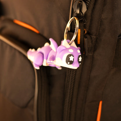 Chubby dragon bag hanger