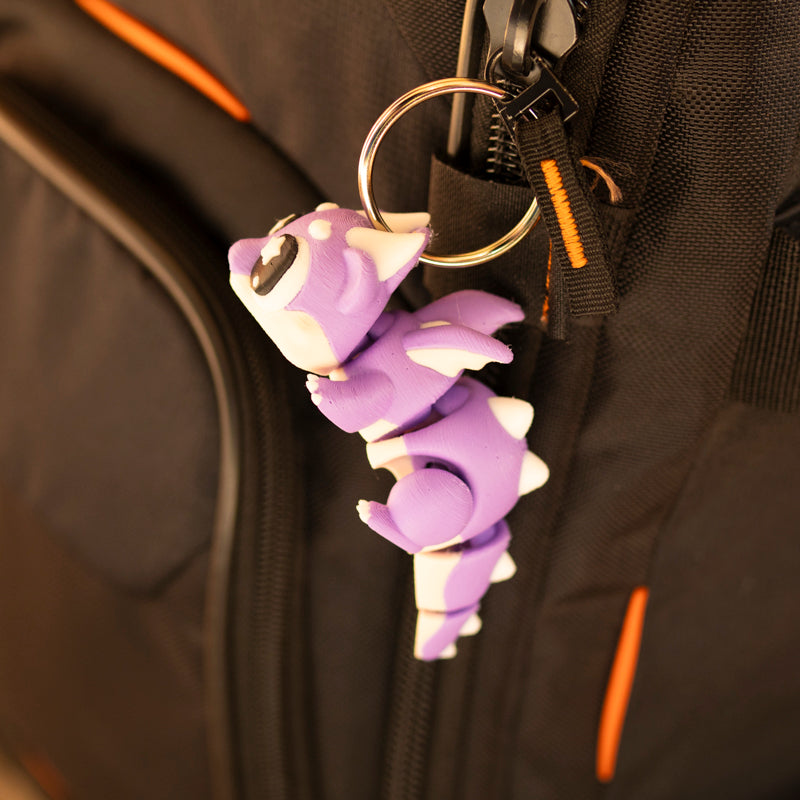 Chubby dragon bag hanger