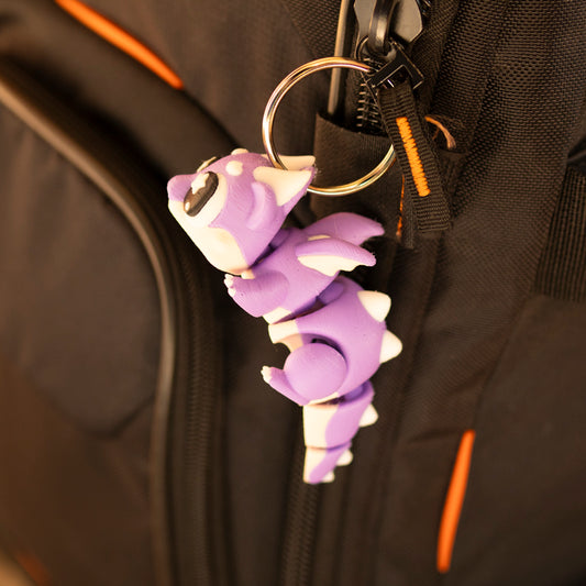 Chubby dragon bag hanger